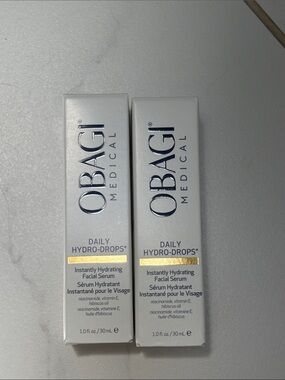 Obagi Medical Daily Hydro-Drops Facial Serum - White with Gold Accent